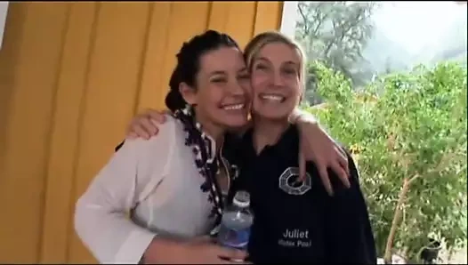Elizabeth Mitchell ve Evangeline Lilly
