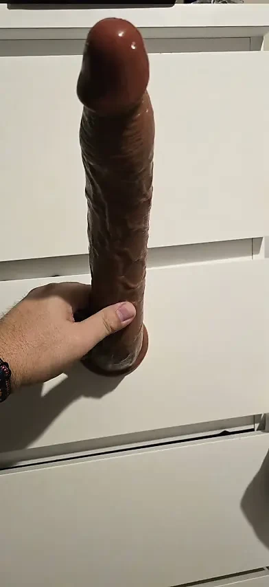 Yeni 13 inç kalın dildo