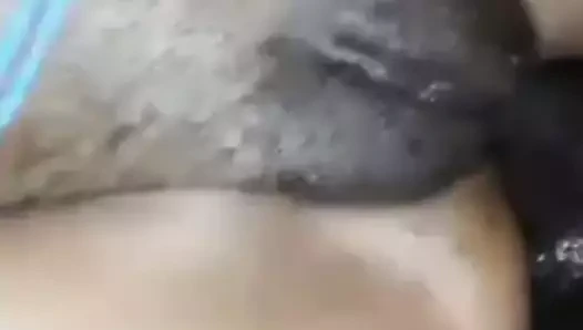 Siyah tanzania kraliçe anal zevk almak