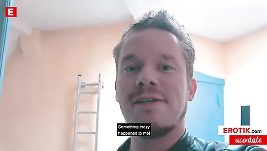 Büyük memeli Alman porno yıldızı Mia Blow yaramaz bir yarak binicisi