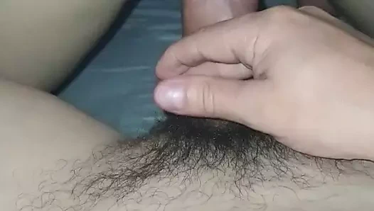 Mi esposa mojadita mientras me la follo