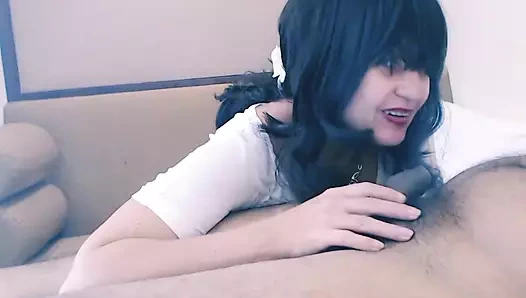 Azgın sürtük evli kadın ırklararası edepsiz gavat sevgilisiyle