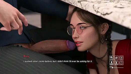 De Bauchery'nin adımları 40 Riley Wesley'i kurtarmaya gitti ve biraz yarak emdi