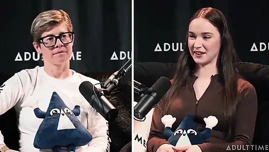 Hazel Moore her zaman tek başına seans sonrası! | Adult Time Podcast