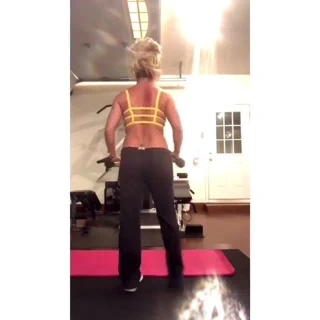 Britney spears antrenmanı 4-24-19