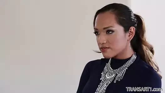 Chad elmas şaplak ve becerdin tarafından ts jessica tilki