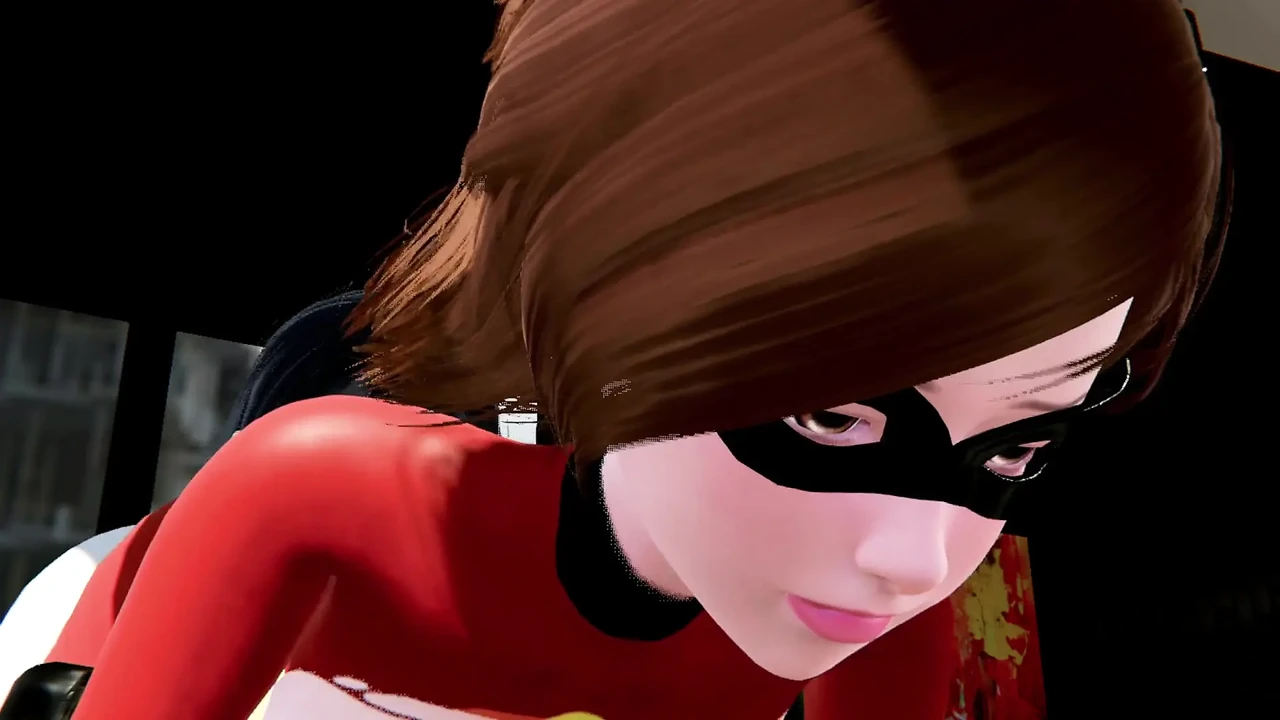 New: Elastigirl In My Office Wanting To Be Unfaithful D Animation (High Quality) - UK Special