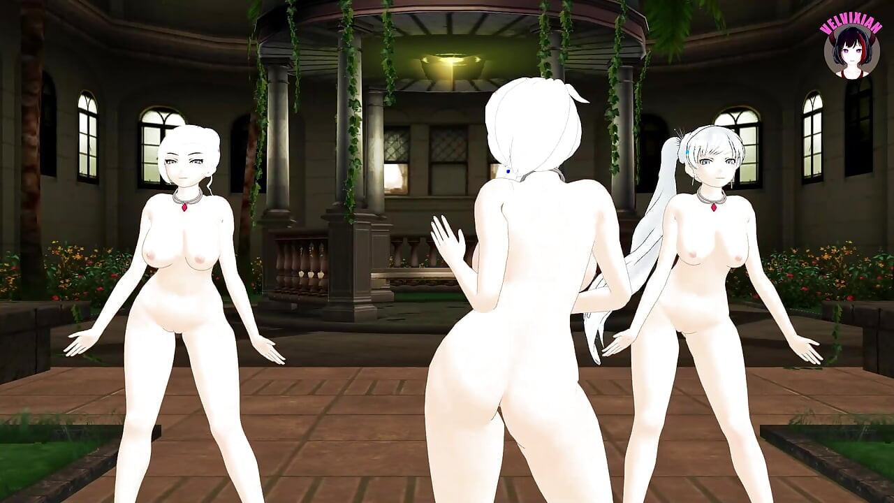 Rukiby - 3 kız tam çıplak dans + seks (3d hentai)