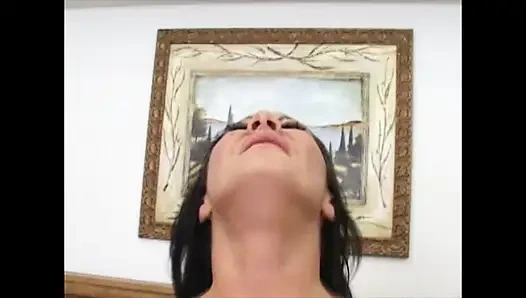 Azgın amcığımda büyük zenci yarağı ve büyük göt deliği sikişi