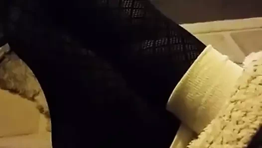 karısı çorap ayak