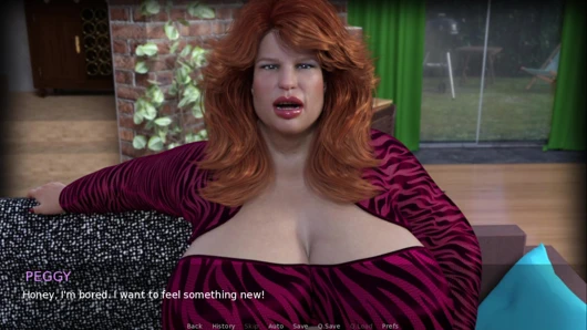 İri güzel kadınla evli oyun