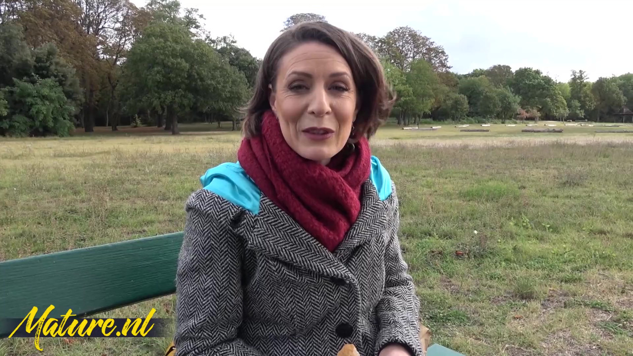 Classy French MILF Anya Gets Both Her Holes Drilled By a Stranger She Met In The Park