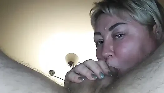 Üvey kayınvalideden damgalı oral seks ve boşalma 5