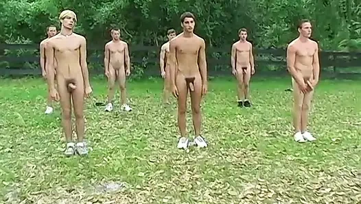 BadBoysBootCamp Zack Daniels And Lance Long Sneak Off For Steamy Forest Fun