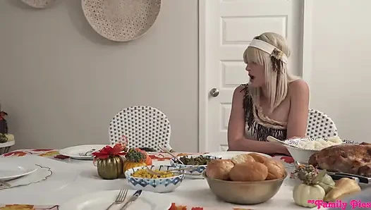 Üvey kocam Şükran Günü için boşalıyor - s16:e4