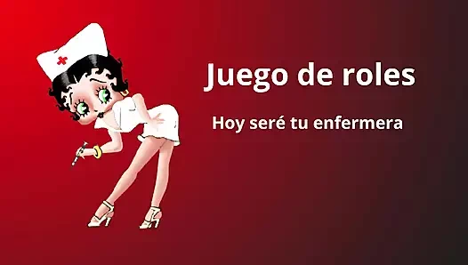 Rol yapma, ben senin hemşirenim ve sen çok kötü davranan bir hastasın. İnliyor, çok inliyor asmr