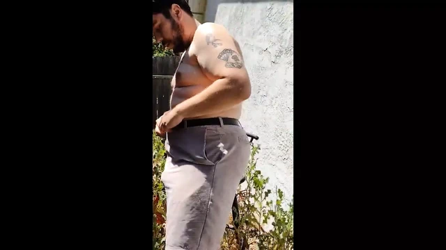 Bahçede mastürbasyon