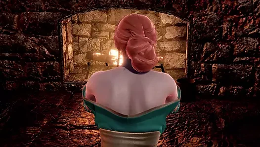 Kızıl saçlı triss merigold ile seks - 3d porno