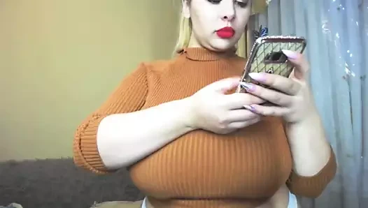 Büyük memeli web kamerası 14