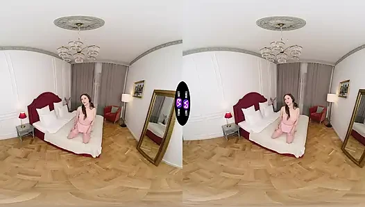 Mandy Moon seksi külotlu çoraplı solo gösteride sıkı amını azdırıyor - teenmegaworld