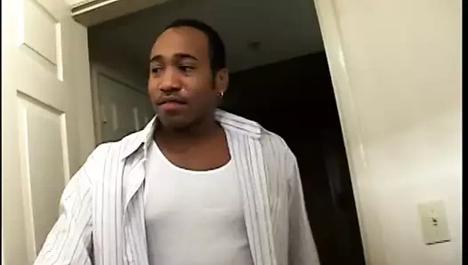 iki muhteşem siyah bayanlar derinden dick alıyor