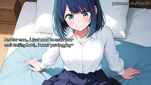Akane Kurokawa makes you orgasm hard with her feet (Censored JOI)