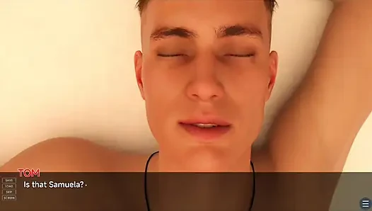 Teen couples enjoying sex in honeymoon