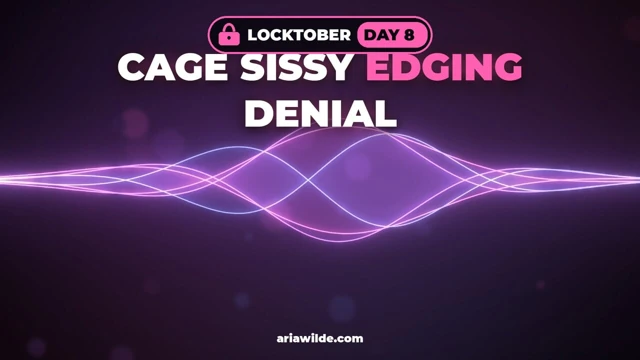Locktober Gün 8 Kafes Sissy Kenar Ederek İnkâr