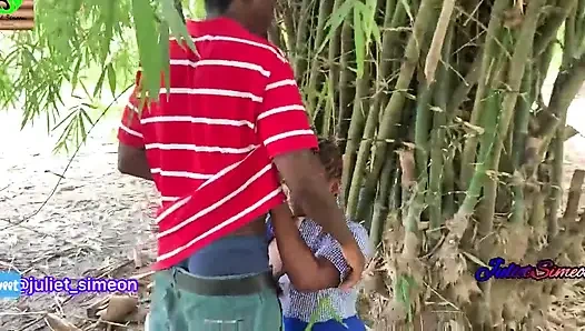 Julietsimeon kız, çalılıkta bir çiftçi tarafından sikildi.