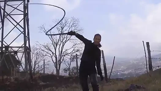 baskın latin kamçı ve cezalandırır içinde deri