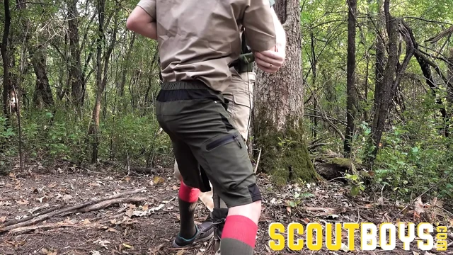 Scoutboys hung scoutleader prezervatifsiz sevimli pürüzsüz iri güzel izci ian levine