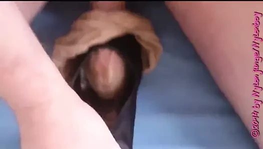 Nylonschwanz FICK Peeptoe Pumps