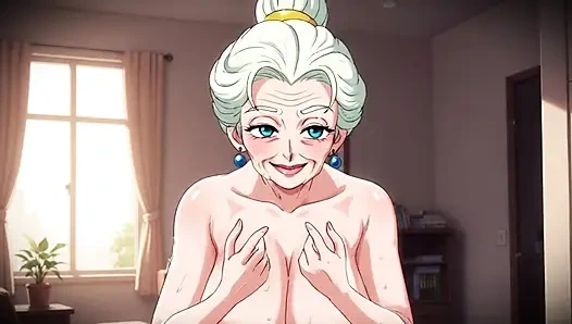 Ai hatunların büyük karışımı göğüslerini sallıyor