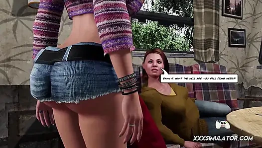 Benny'nin büyük memeli randevusunda her şeyi amına ve götüne alıyor