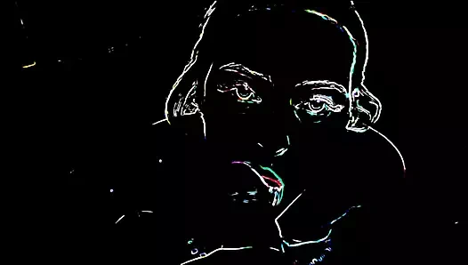 Çizgi film oral seks!! kaltak bir sik yalıyor!