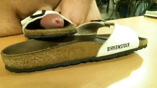 Beyaz birkenstocks Madrid beyaz döl