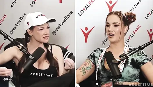 Siri Dahl grup seks partisi*es ve porno ödülleri | Siri Dahl ile Avn Özel | Adult Time Podcast