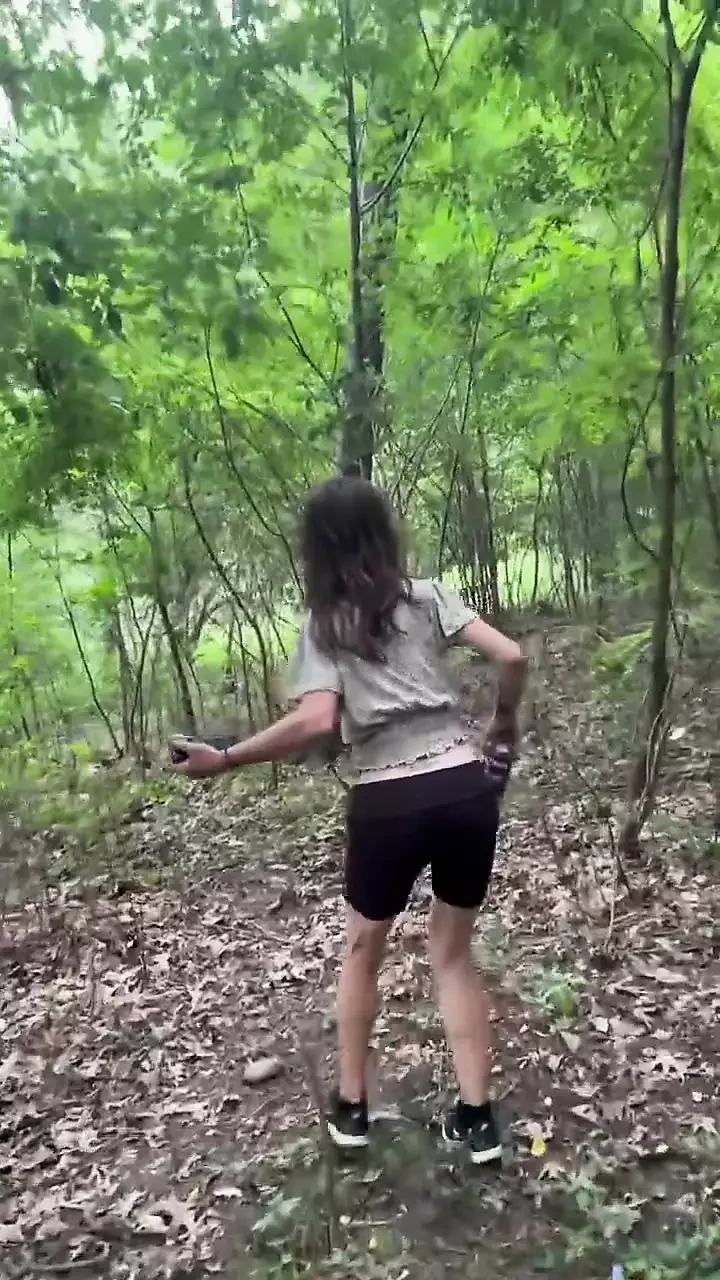 Into the Woods with a Skank a Creampie for a Jackson