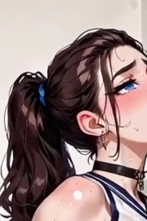 Büyük zenci yarağı koçu soyunma odasında genç trans ponpon kızın götünü sikiyor. Animasyon Hentai Trans.