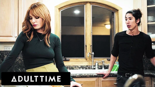 ADULT TIME - ihmal edilen kızıl saçlı evli kadın Lacy Lennon seks hayatını renklendirmek için açık ilişkiyi deniyor