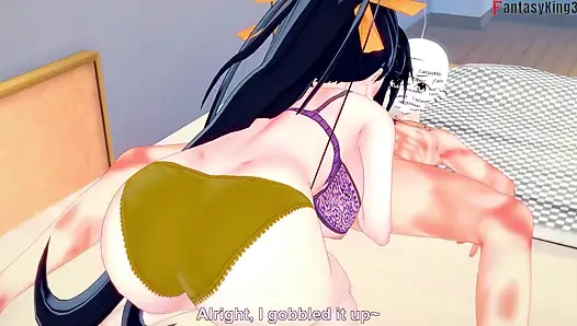 Rias Gremory gidiyor ve Akeno bana meme muamelesi yapıyor - dxd ntr madness series