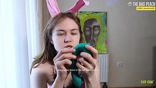 Gerçek orgazm, seks oyuncakları, edepsiz konuşmalar. Bad Peach. İnceleme