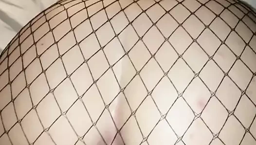 Sıcak sürtük eş becerdin doggystyle ile siyah 9inch yapay penis