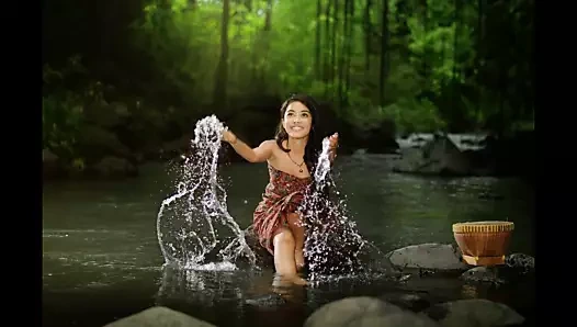 Çıplak model kıyafetsiz