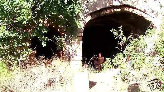 This guy sat and waited for a Latina bitch so he could fuck her anally