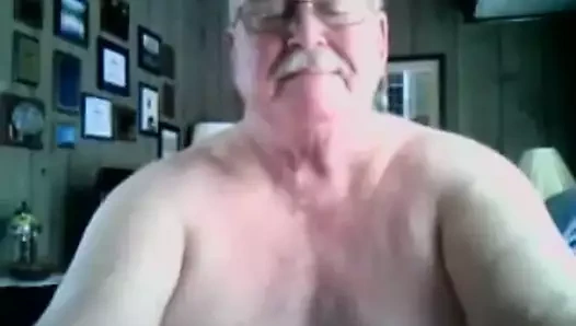 Webcam üzerinde büyükbaba gösterisi