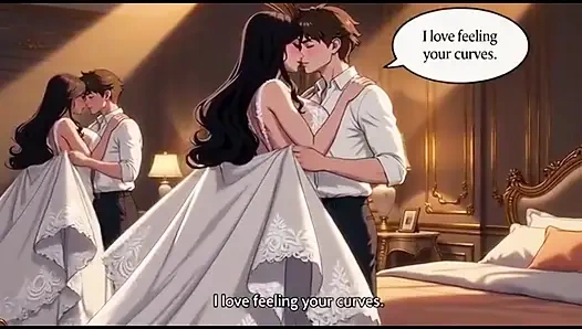 Üvey annenin üvey oğluyla gizli düğün gecesi anı