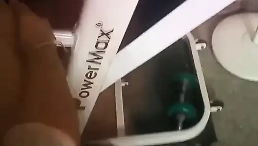 Teyzede spor salonu ustası weorkout