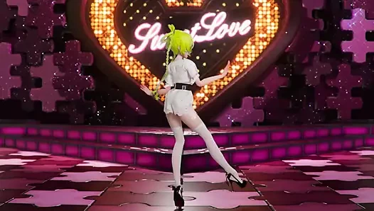 Hatsune miku şarkı soyunuyor dans hentai mmd 3d sarışın saç rengi düzenleme smixix