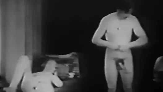 Oyuncu bir rol için ajan ile sikikleri (1920'lerde vintage)